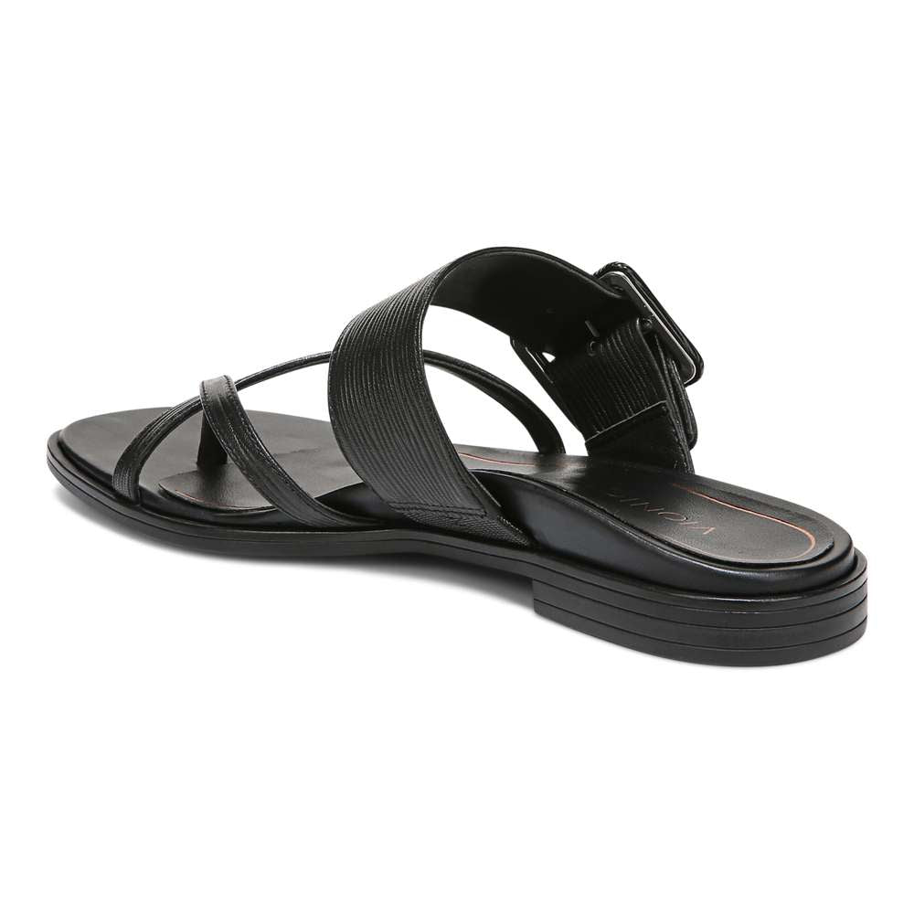 Julep Sandal - Black Wavy