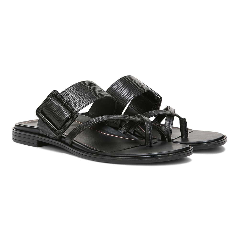 Julep Sandal - Black Wavy