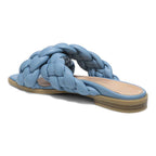 Kalina Slide Sandal - Blue Shadow