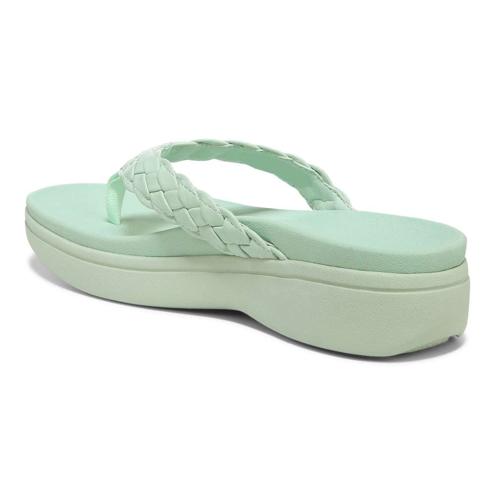 Kenji Platform Sandal - Menta