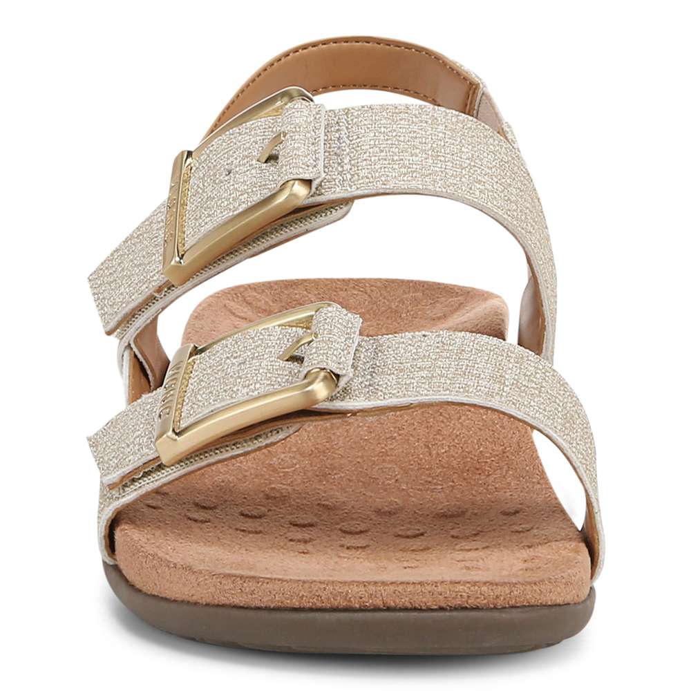 Reese Backstrap Sandal - Oatmeal