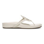 Solari Toe Post Sandal - Cream