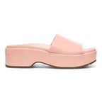 Trista Flatform Slide - Roze Patent