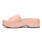 Trista Flatform Slide - Roze Patent