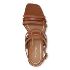 Zaphira Heeled Sandal - Tan