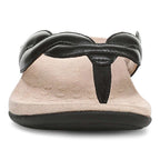 Bella Braid Toe Post Sandal - Black