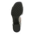 Chardonnay Heeled Sandal - Pewter