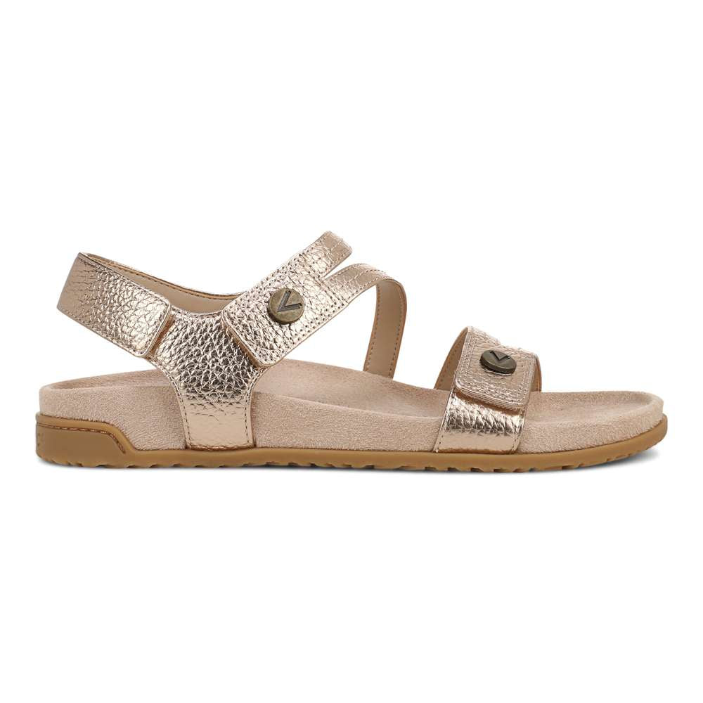 Essie Strappy Sandal - Bronze