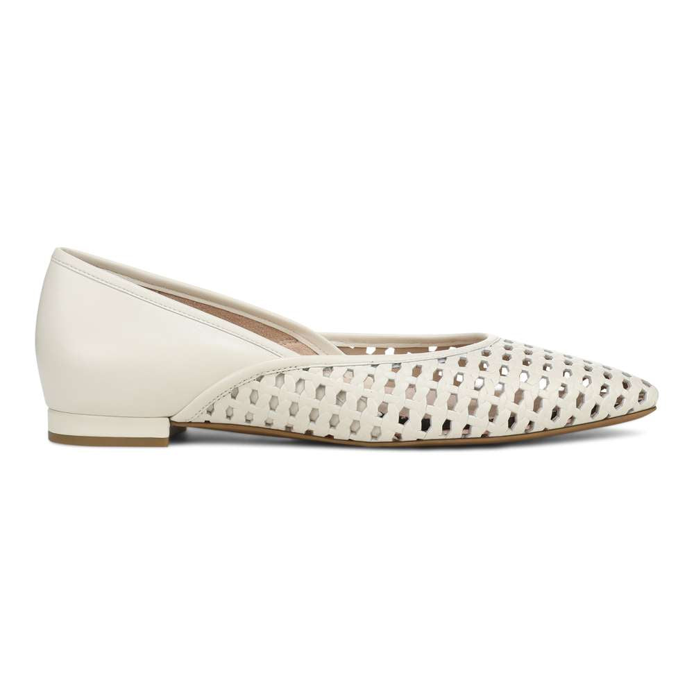 Gracia Woven Flat - Ivory