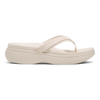 High Tide II Platform Sandal - White/Cream