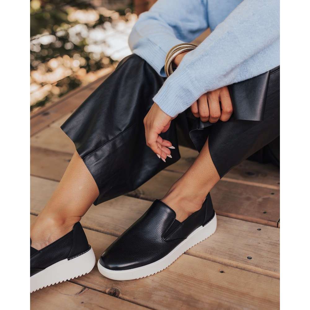 Kearny 2.0 Platform Slip-On Sneaker - Black