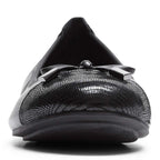 Minna Ballet Flat - Black Lizard