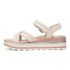 Reyna Flatform Sandal - Cream