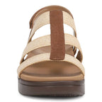 Sabrina Flatform Sandal - Hazelnut Suede