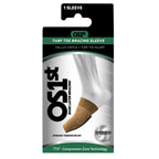 Left Turf Toe Bracing Sleeve (TT3) - Natural