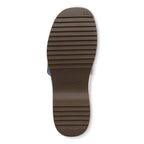 Trista Flatform Slide - Blue Shadow Patent
