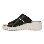 Uptown Sunset Wedge - Black Tumbled