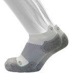 Wide No Show Wellness Performance Sock (WP4+) - White