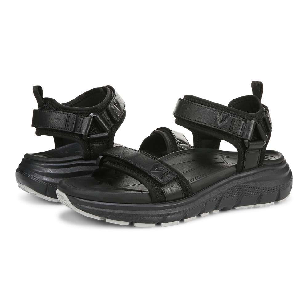 Walk Max Wanderer Sandal - Black