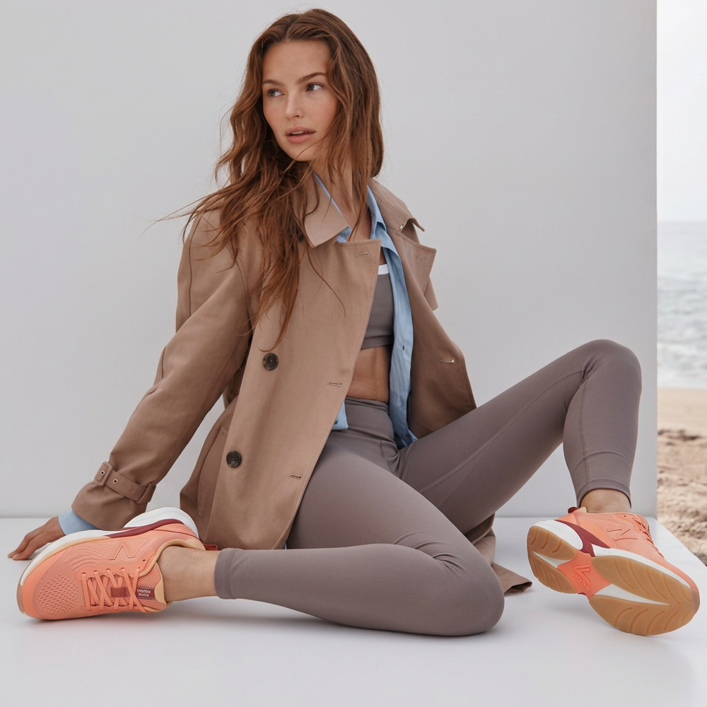 Walk Quest Active Sneaker - Shell Coral