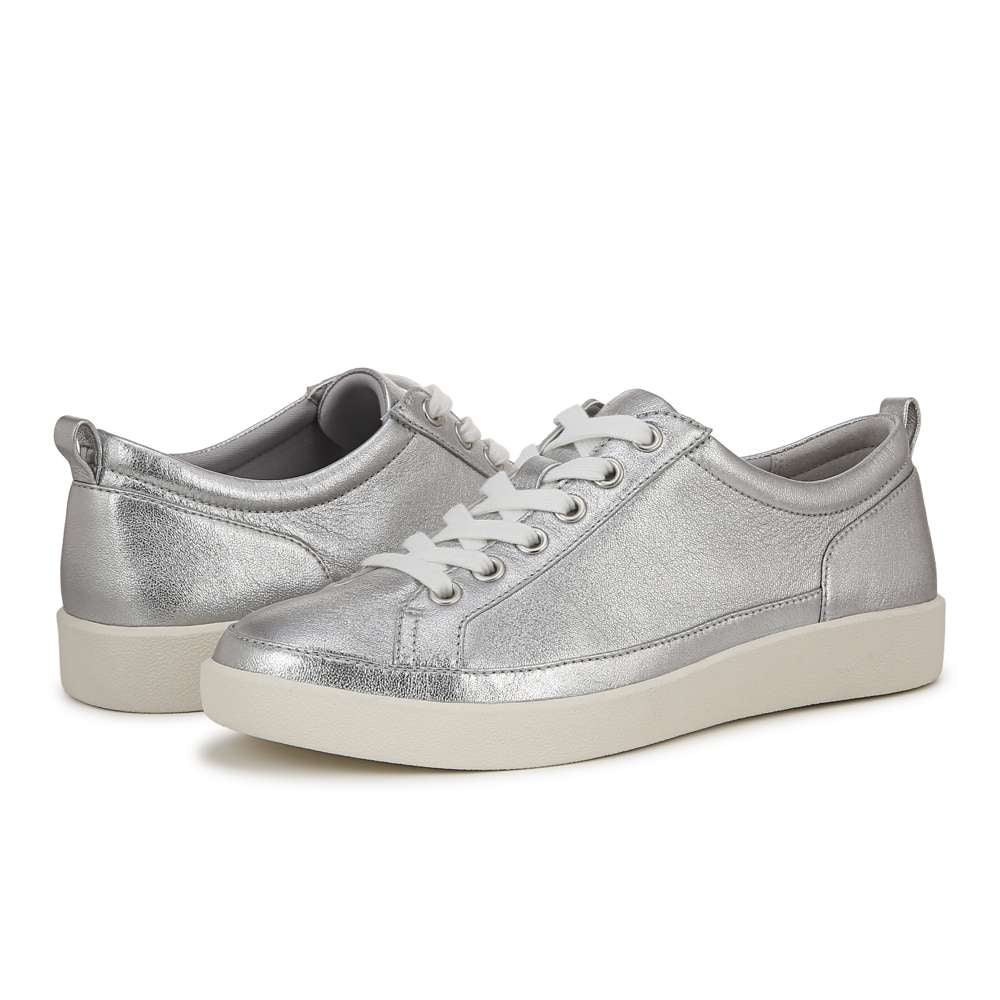 Winny Lace-Up Casual Sneaker - Silver