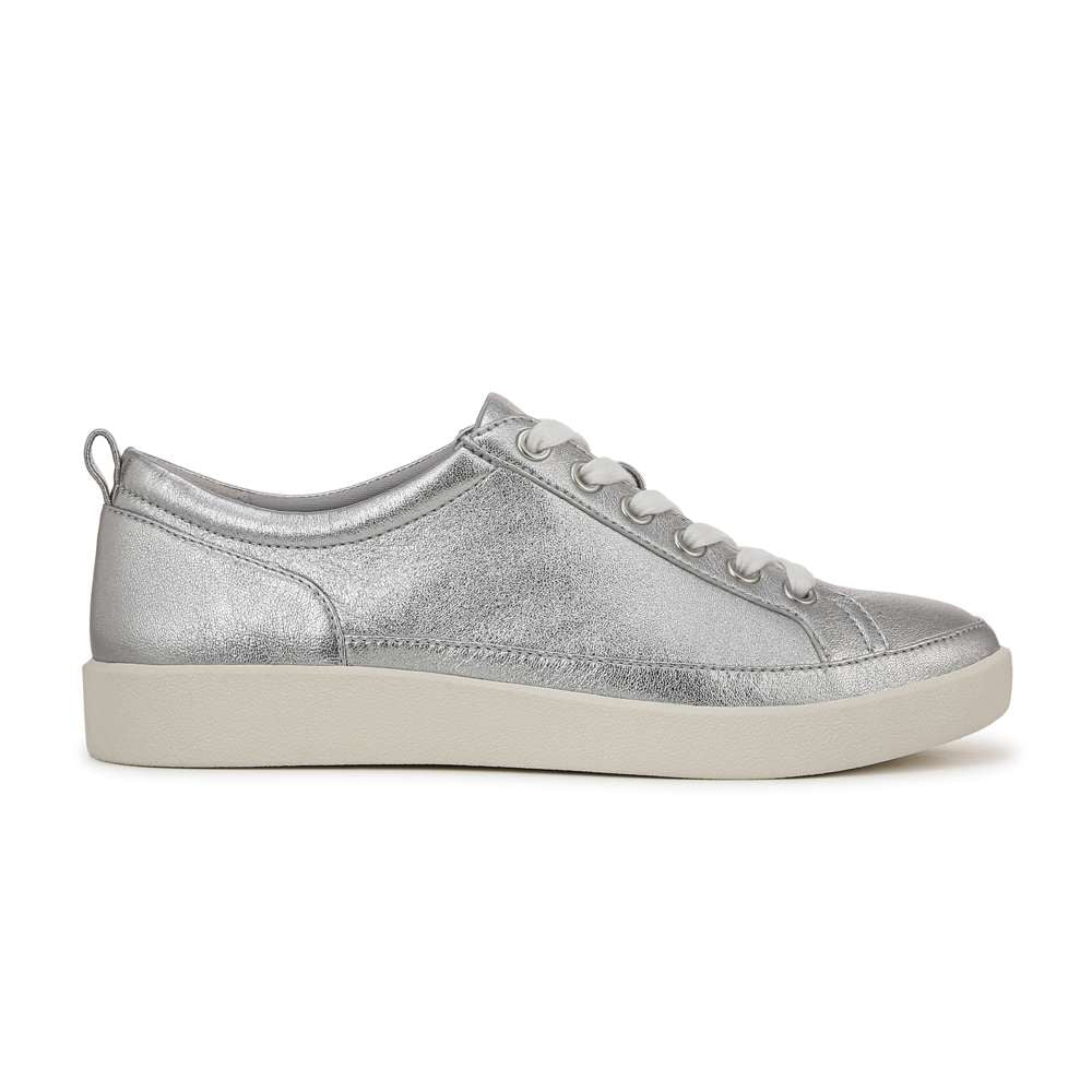 Winny Lace-Up Casual Sneaker - Silver