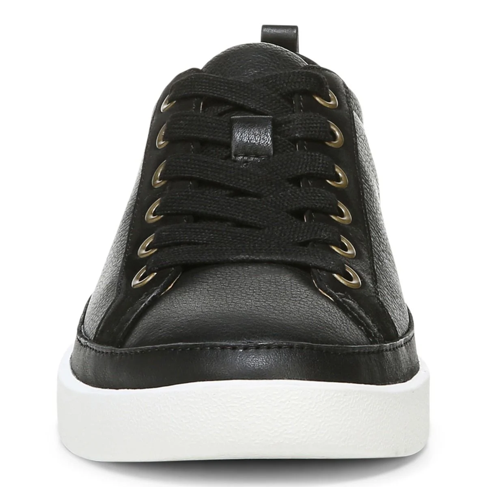 Winny Lace-Up Casual Sneaker - Black Leather Nubuck